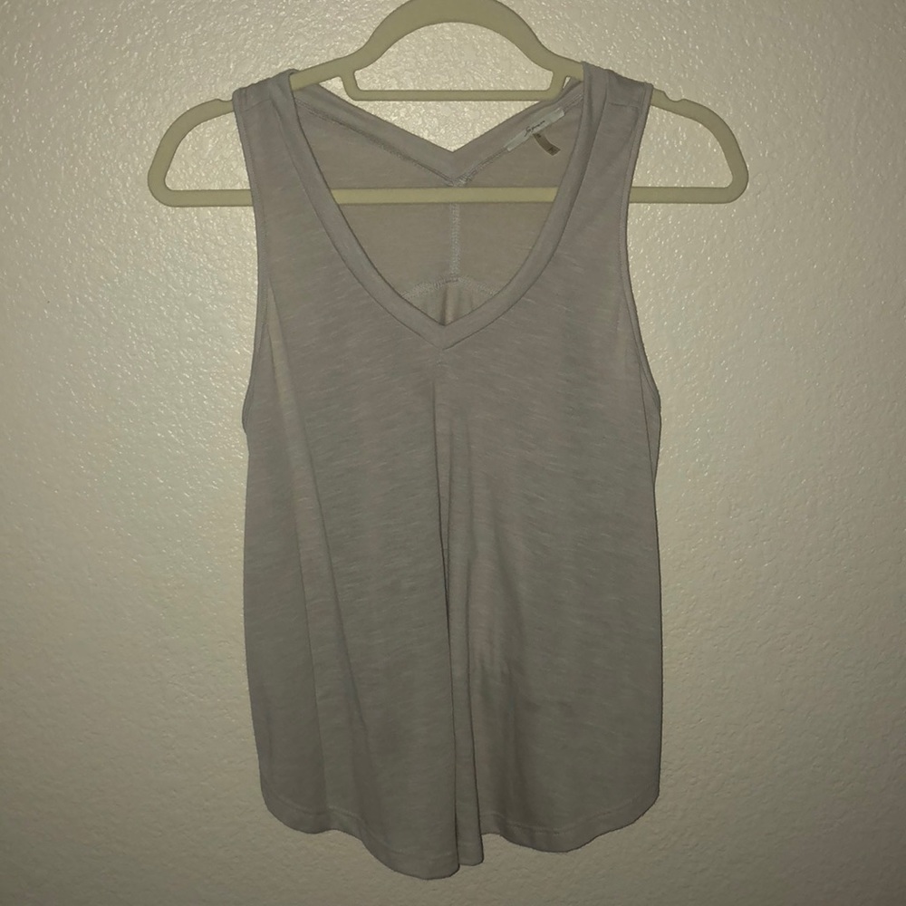 cream tank top